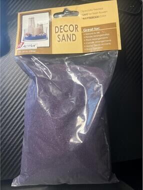 ACTIVA Décor Sand, 28-Ounce, Purple